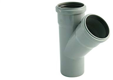 STEMAX-Wassertechnik Marley HT Abflussrohr HTEA-Einfach-Abzweig 45° in verschiedenen Ausführungen, Größe: DN75/50