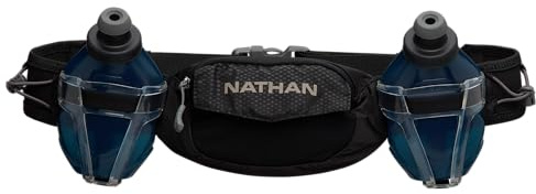 Nathan, Trail Mix Plus 2, OSFM - Lauf-Hydrationsgürtel, Schwarz