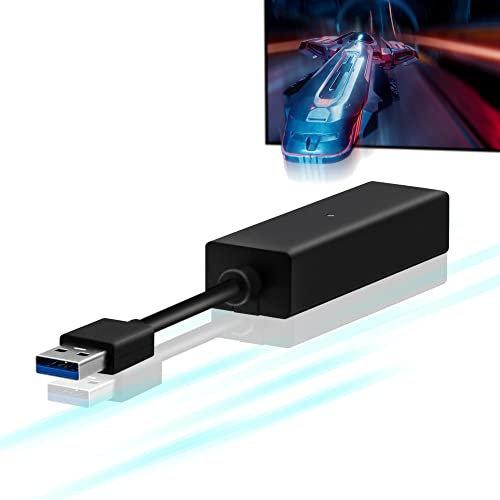 Tolesum VR Kamera Adapter für PS5/PS5 Pro/PS5 Slim PSVR, PS VR Konverter Kabel Kompatibel mit PS5 Konsole, USB 3.0 PS4 Kamera für PS5 Konsole VR Spiele Zubehör
