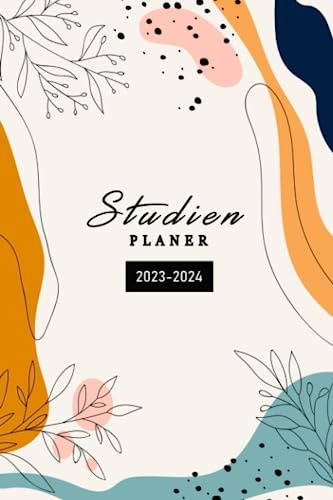 Studienplaner 2023/2024: Semesterplaner Mit To-Do Und Notenlisten, Wochenplaner, Monatskalender | September 2023 Bis Oktober 2024 | A5