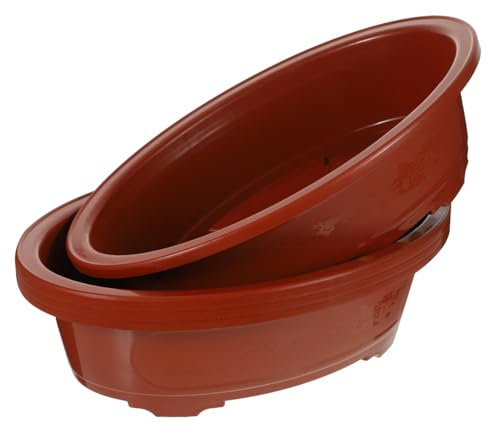Toddmomy 4 Stücke Indoor Pflanzer Töpfe Tiefe Drainage Anlage Töpfe Für Garten Decor