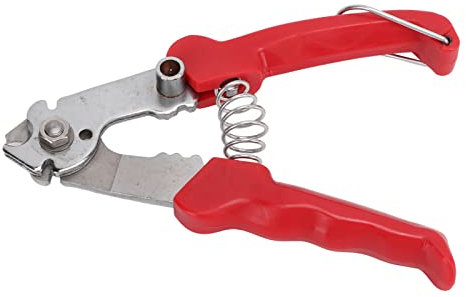 equlup Plastic with Super Hard High Carbon Steel Bike Cable Cutter, Cycling Inner Outer Brake Gear Shifter Wire Cutting Plier Clamp Bicycle Repair Tool