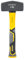 TOUGH MASTER Martello da mazza da 1,8 kg e 1,8 kg, testa in acciaio forgiato C45, manico in fibra di vetro, impugnatura antiscivolo, manico ammortizzante, finitura in TPR con manico lungo, extra