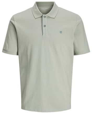 Jack & Jones Jprblasainz SS Polo, Aqua Gray, M