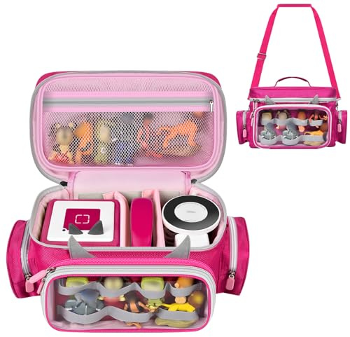 Tragetasche Kompatibel mit Toniebox Audio Player Starter Set, für Tonies Figuren Charaktere, Kopfhörer, Ladestation, Toy Story Lagerung mit Griff und Schultergurt (nur Tasche)