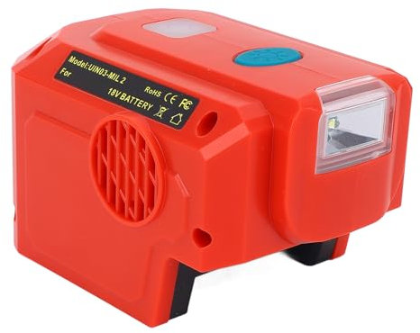 Strömomvandlare, 200W AC-uttag typ C och USB-port 18V bärbar kraftstation överbelastning överström överhettning och lågspänningsskydd batteriinverterare med LED