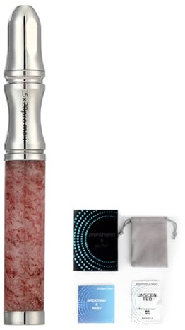 Dejar de fumar inhalador de aire de aire para dejar de fumar ayudas para adultos (rojo)
