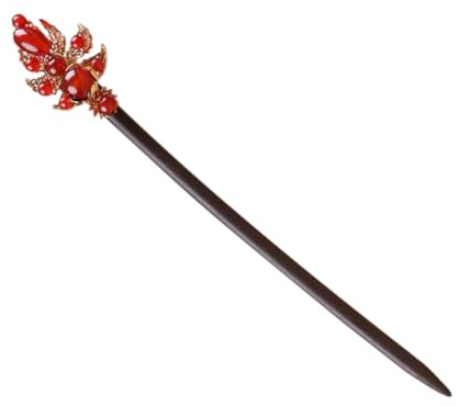 Homoyoyo Épingle Cheveux Style Chinois Rétro Bois Baguette Coiffure Légère et Accessoire Femme pour Mariage Fête et Cosplay