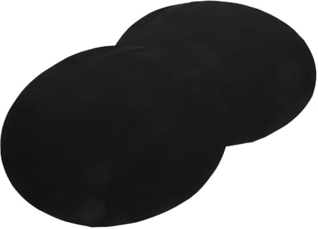 DIYEAH 2 pièces Tapis de Cuisson Rond Réutilisable Tapis de Barbecue Antiadhésif PTFE Protection Ignifuge pour Barbecue Extérieur et Camping