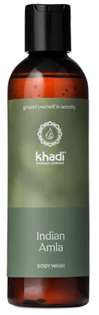khadi INDIAN AMLA BODYWASH – Ayurvedic Shower Gel – A gentle, thorough cleanse with lasting care – Superfruit Amla – 200ml
