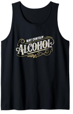 Peut contenir de l'alcool - Humour de fête Classique Débardeur