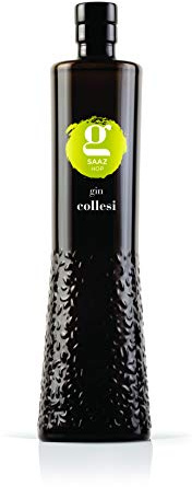 Distillerie Collesi Gin Saaz Artigianale – Gin Italiano con Luppolo Saaz, Rosmarino e Menta, VOL 42,8% – Bottiglia 70 cl