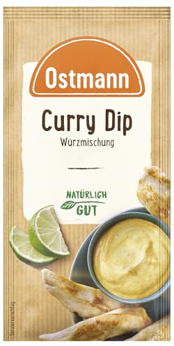 Ostmann Gewürze - Curry Dip | 10 g im Beutel | Aromatisches Gewürz für leckere Dips und Soßen zu Snacks, Chips, Brot