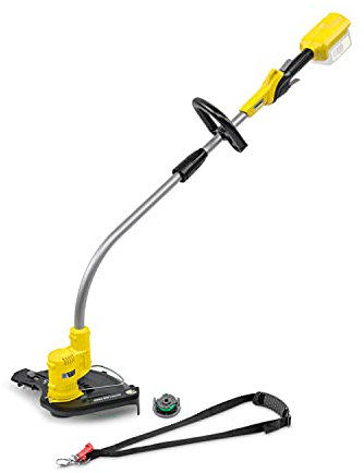 Kärcher 36 V Akku-Rasentrimmer LTR 36-33, Schnittgeschwindigkeit: 7.000 U/min, Schnittkreisdurchmesser: 28-33 cm, Fadenstärke: 2 mm, mit Gurt, verwendbar mit dem Kärcher 36-V-Akku, ohne Akku