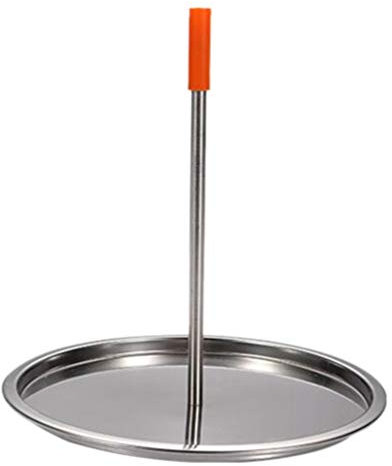 Vertical Skewer Grill - Barbecue Skewer Stand, Brazilian Barbecue Grilling Rack Meat Spit - for Steak, Whole Chickens, Whole Fish, Large Meat (7.6 × 7.68 × 8.6 Inch)