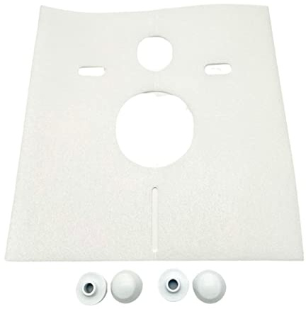 Duravit D-Neo WC-Set wandhängend mit Beschichtung und WC-Sitz + Schallschutz ohne WC mit Schallschutz ohne Anschluss-Set