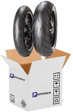 Reifen paarweise 180/55 17 mit 120/70 17 - Sportec M5 Interact - Pannace