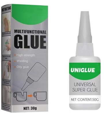 Colle Extensivek Ex01, colle huileuse haute résistance, adhésif universel original à base d'huile, colle de soudage universelle pour céramique, métal, plastique, bois, cuir (1pcs*50g)