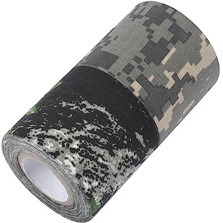 KOMBIUDA 2stücke Camouflage Selbsthaftendes Band Aus Vliesstoff Outdoor Notfallverband Für Erste Hilfe Und Verletzungsbehandlung Leicht Geräuscharm Und Verschiedenen Tarnmustern