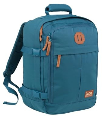 Cabin Max Metz Mochila 40x30x20, Bolsa Viaje, Adecuado para Mochila Viaje Cabina Avion Eurowings 40x30x25, 40x20x30 Vueling, Easyjet, Volotea, nueva Ryanair (24L Poliéster Reciclado)