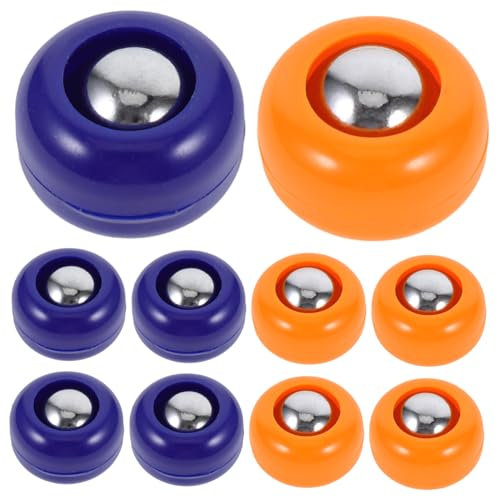 TOYANDONA 20stücke Mini Tisch Curlingspiel Set Tisch Shuffleboard Spielzeuge Mini Curling Bälle Shuffleboard Komponenten Indoor Outdoor Familien Spielzeug
