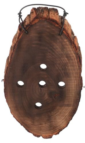 TOYANDONA Tablero De Plantación De Madera Maciza Jardinera De Pared Suculenta Macetas De Pared Suculentas Jardinera Colgante Suculenta Macetero Rústico Suculento De Madera Coffee Abeto Chino
