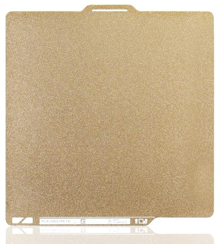 Nssnlur Textured PEI Druckplatte 257x257mm für Bambulab X1 X1C X1E P1P P1S A1, PEI Spring Steel Platte mit QR Code P1S A1 PEI Build Plate für Bambu Lab 3D-Drucker Plattformen