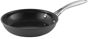 ProCook Professional Bi Ply Stainless Steel Coated Frying Pan - 20cm, Durable Non Stick Saute Skillet - Black, Heavy Duty Cookware