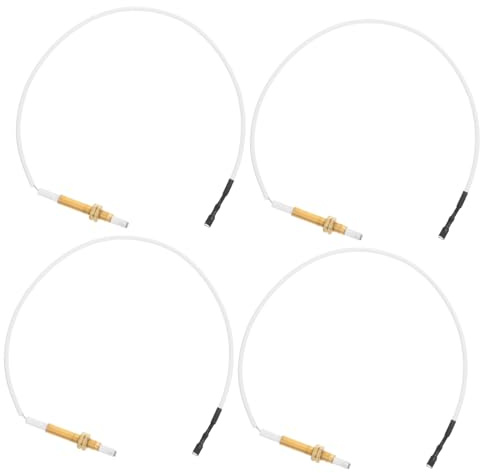 OSALADI 4Pcs Flame Igniter Sensing Rod Kit for Furnaces Gas Igniter Replacement with Superior Sealing for Safe Operation Easy Installation Flame Rod for Gas Stoves