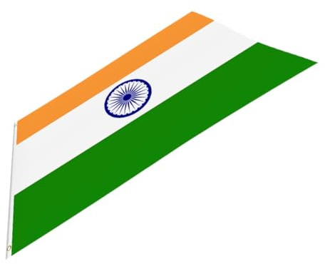 Kisangel National India Flag Weatherproof Garden Flag Outdoor Decorative Banner