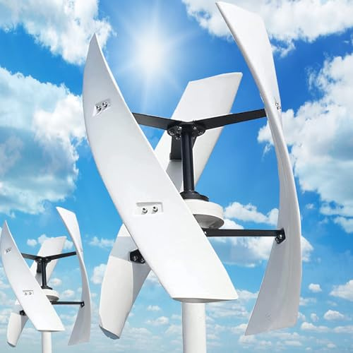 Högeffektiv 12 V vindkraftverk kit för hem- och offentlig belysning, Maglev-design med MPPT-styrenhet, uteffekt 5 000 W, förnybar energilösning