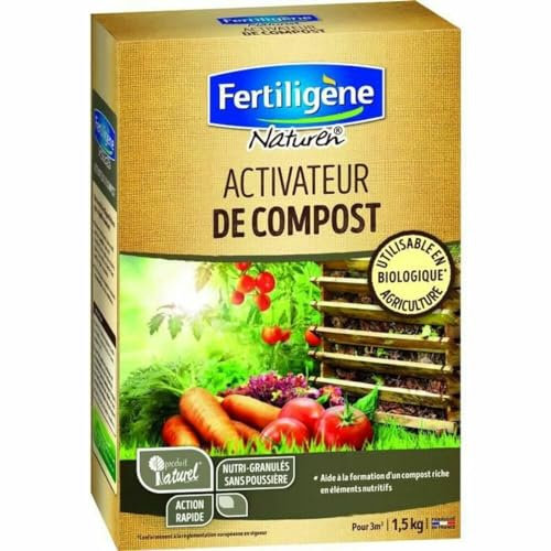 Fertiligène Naturen Activateur de Compost Biologique Enrichi en Azote - 1,5 kg NAT-ACTCOMP
