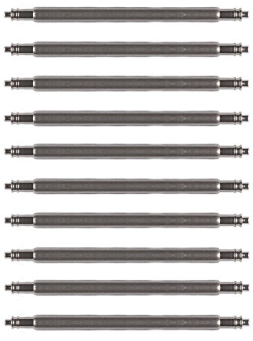 MARCHEL 10x Federstege 23 mm Durchmesser 1,5 mm Uhrenstifte Uhrenarmband Uhrarmband Armband Uhr