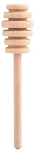 50 Piezas Cuchara de Miel de Madera Palo de Miel para Dispensar Tarros de Miel (10.5CM / 4.1)