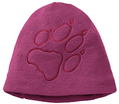 Jack Wolfskin Front Paw – Mütze – Uni Kinder, Rosa, Small