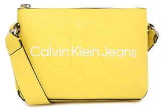 Calvin Klein Umhängetasche CKJ Sculpted Camera Pouch 21 Mono Absinthe gelb