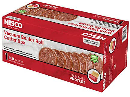 Nesco VS-1150RCB vakuumförseglare skärare låda 11 x 127,92 cm x 127,96 cm, plast, klar