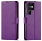 NWNK13 For Samsung Galaxy S23 Ultra Case Leather Wallet Book Flip Stand View Phone Cover with Card Holder Slots Compatible with Galaxy S23 Ultra 5G (Purple)