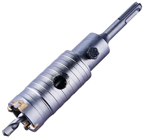Pro 35 | 40 | 50 | 82 & 110mm CORE DRILL Bit SDS+TCT Concrete Hole Masonry DIY Pilot CNC Tungsten Cutter Holesaw Unblock Drainage Workshop Garage Power Tools UK FREE P&P (35mm 1.4 Inch Core Drill)