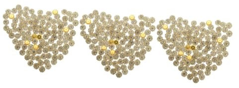 EXCEART 3 Piezas de 1 Diamante de Imitación para Manualidades Dijes de Diamantes de Imitación con Trasera Plana para Proyectos Decorativos