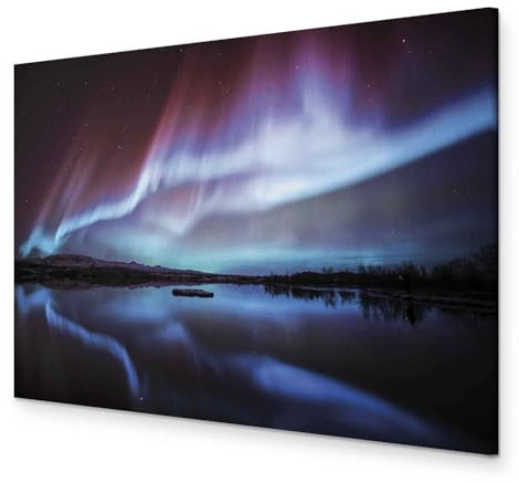 murando - Akustikbild 60x40 cm Bilder mit Akustikschaumstoff Hochleistungsschallabsorber Schallschutz Leinwandbild XXL 1 tlg Wandbild c-B-0290-b-b