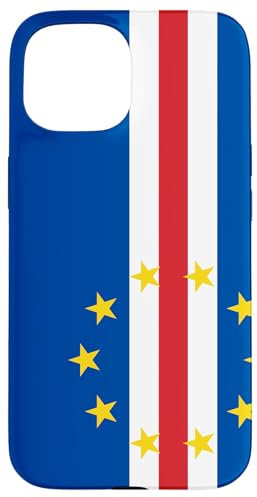Cape Verde Flag Colors Gift for Cabo Verdeans Case for iPhone 15