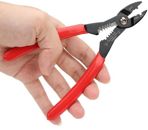 7in Wire Strippers 4 in 1 Cable Stripping Crimping Tool Professional Electrical Squeeze Pliers Hand Crimper for Terminals