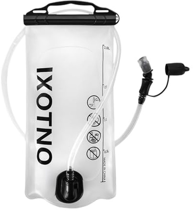 FunnAura Hydration Bladder 2L, Leak Proof & BPA Free Water Bladder 2L for Cycling Hiking Running Climbing