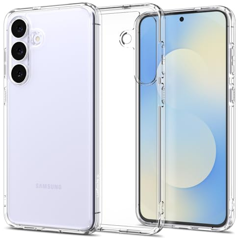 Spigen Samsung Galaxy S25 FE Ultra Hybrid Hülle -Crystal Clear | Air Cushion Tech, Anti-Yellowing, Militär-Grade Schutz, Spigen Signature Serie