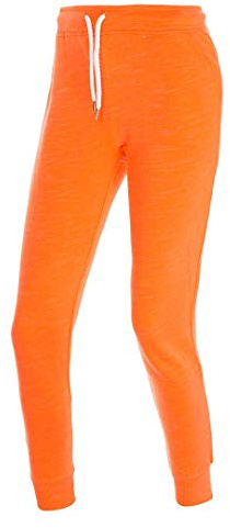 TRANGO pc007951 Pantaloni, Donna, Donna, PC007951, Arancione (Carota), XL