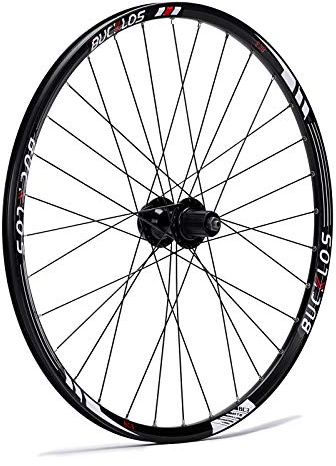 BUCKLOS MTB Wheelset 26 27.5 29 Quick Release Disc Brake 32H Mountain Bike Wheels, High Strength Aluminum Alloy Rim Black Bike Wheel, Suitable 8-10 Speed Cassette Mountain Bike Wheelset