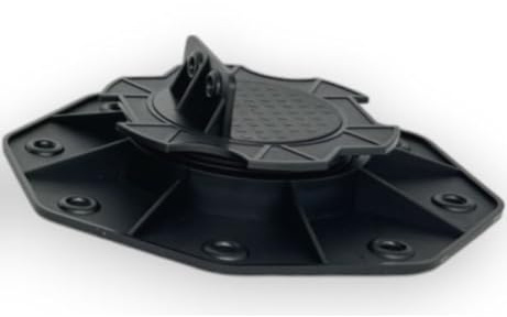 Verstellbare Stützlager für Terrassendielen, 18 mm-135 mm, geeignet für DIY-Projekte, 10 Stück (18 mm-30 mm)