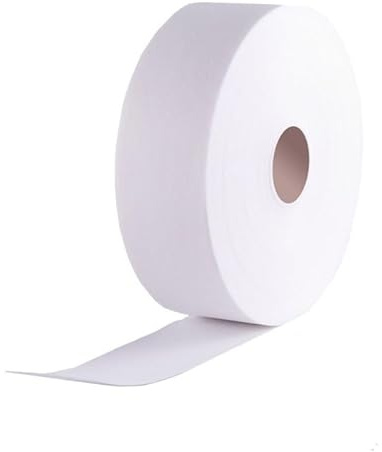 Eko Higiena - Wax Strips Roll - Hair Removal Body Bikini Eyebrow Waxing Strip - Strong Non-Woven Poyester Fabric - For Sensitive Skin - Depilatory Wax Paper - 7x20cm Sheets - 100m Roll