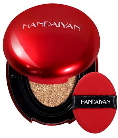 Cushion Foundation, Natural Full Coverage & Weightless Foundation, 24 Hours Durable Luster, Moisturizing Lasting Skin Cushion(Color, #04)